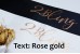 BANNER RIBBON 2.5cm wide Personalised custom print satin ribbon 4 pcs